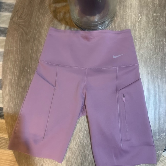 Nike Pants - Nike Women's Dri-Fit Lavender High-Rise Running Shorts With Pockets NWT